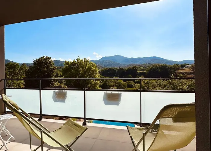 Apartment Avec Separee Calme Et Proche Venzolasca
